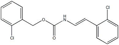 2-chlorobenzyl N-[(E)-2-(2-chlorophenyl)ethenyl]carbamate Structure