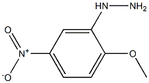 1-(2-methoxy-5-nitrophenyl)hydrazine Struktur