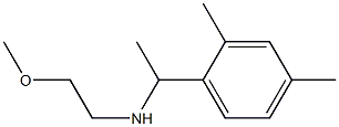 [1-(2,4-dimethylphenyl)ethyl](2-methoxyethyl)amine Struktur