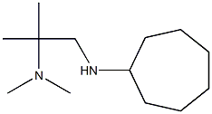[1-(cycloheptylamino)-2-methylpropan-2-yl]dimethylamine Struktur