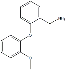 [2-(2-methoxyphenoxy)phenyl]methanamine Struktur