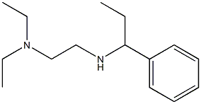 [2-(diethylamino)ethyl](1-phenylpropyl)amine Struktur