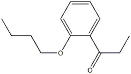 1-(2-butoxyphenyl)propan-1-one Struktur