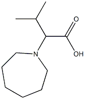 2-(azepan-1-yl)-3-methylbutanoic acid Structure