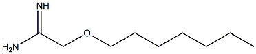 2-(heptyloxy)ethanimidamide Struktur