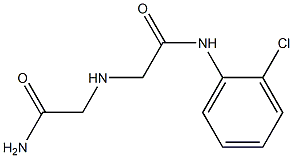 2-[(carbamoylmethyl)amino]-N-(2-chlorophenyl)acetamide|
