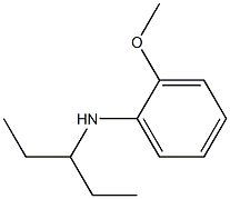 2-methoxy-N-(pentan-3-yl)aniline Struktur