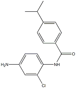 N-(4-amino-2-chlorophenyl)-4-(propan-2-yl)benzamide Struktur