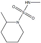 N,2-dimethylpiperidine-1-sulfonamide Struktur