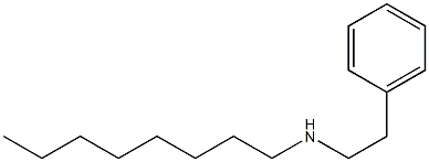 octyl(2-phenylethyl)amine Struktur