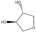 (3R,4R)-Tetrahydrofuran-3,4-diol Struktur