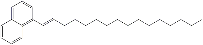 1-(1-Hexadecenyl)naphthalene Struktur
