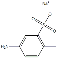 3-Amino-6-methylbenzenesulfonic acid sodium salt Structure