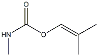 Isobutenyl methylcarbamate Struktur