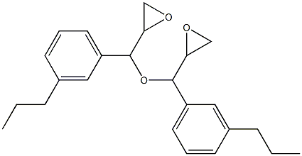 3-Propylphenylglycidyl ether Struktur