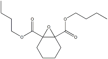 7-Oxabicyclo[4.1.0]heptane-1,6-dicarboxylic acid dibutyl ester 結(jié)構(gòu)式