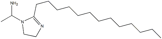 1-(1-Aminoethyl)-2-tridecyl-2-imidazoline Structure