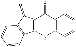 5,10-Dihydro-11H-indeno[1,2-b]quinoline-10,11-dione Struktur