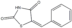 5-Benzylidenetetrahydrothiazole-2,4-dione Struktur