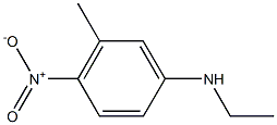 N-Ethyl-5-methyl-4-nitroaniline Struktur