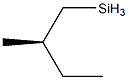 (-)-[(R)-2-Methylbutyl]silane Struktur