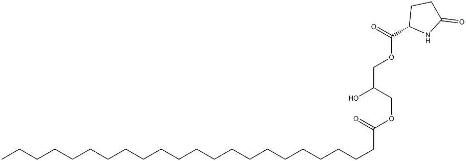 1-[(L-Pyroglutamoyl)oxy]-2,3-propanediol 3-tricosanoate Struktur