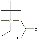 Carbonic acid methyl(tert-butyldimethylsilyl) ester Struktur