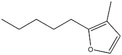 3-Methyl-2-pentylfuran Struktur