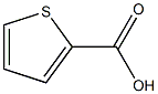 2-thiophenecarboxylic acid Struktur