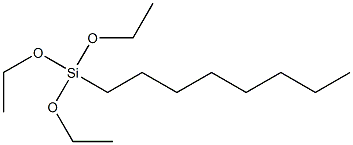 N-octyltriethoxysilane Struktur