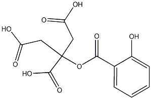 5-nitric acid salicylic acid Struktur