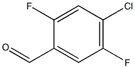 4-Chloro-2,5-difluorobenzaldehyde Struktur