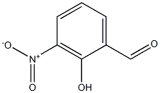 2-hydroxy 3-nitrobenzaldehyde Struktur
