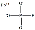 Fluoridophosphoric acid lead(II) salt Struktur