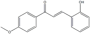 4-Methoxyphenyl[(E)-2-hydroxystyryl] ketone Struktur