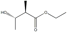 (2R,3S)-2-Methyl-3-hydroxybutyric acid ethyl ester Struktur