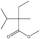 Isopropyl dimethyl butyrate Struktur