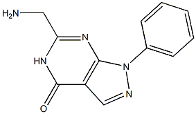6-(aminomethyl)-1-phenyl-1H-pyrazolo[3,4-d]pyrimidin-4(5H)-one|