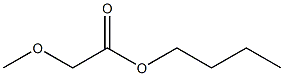 Butyl methoxyacetate Struktur