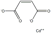 馬來(lái)酸鎘, , 結(jié)構(gòu)式