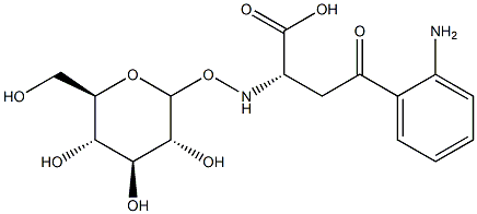 hydroxykynurenine glucoside Struktur