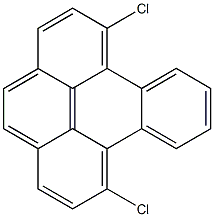 1,8-DICHLOROBENZO(E)PYRENE Struktur