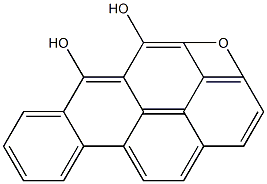 BENZO(A)PYRENEDIOLEPOXIDE Structure