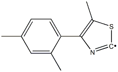[4-(2,4-Dimethyl-phenyl)-5-methyl-thiazol-2-yl]- Struktur