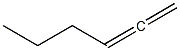 1,2-hexadiene Struktur