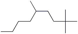 2,2,5-trimethylnonane Structure
