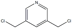 3,5-bis(chloromethyl)pyridine Structure