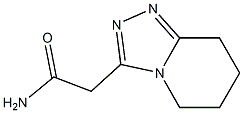 2-(5,6,7,8-tetrahydro[1,2,4]triazolo[4,3-a]pyridin-3-yl)acetamide Struktur