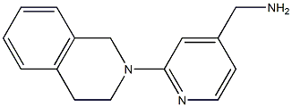 [2-(3,4-dihydroisoquinolin-2(1H)-yl)pyridin-4-yl]methylamine Struktur