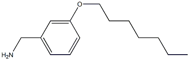 [3-(heptyloxy)phenyl]methanamine Struktur